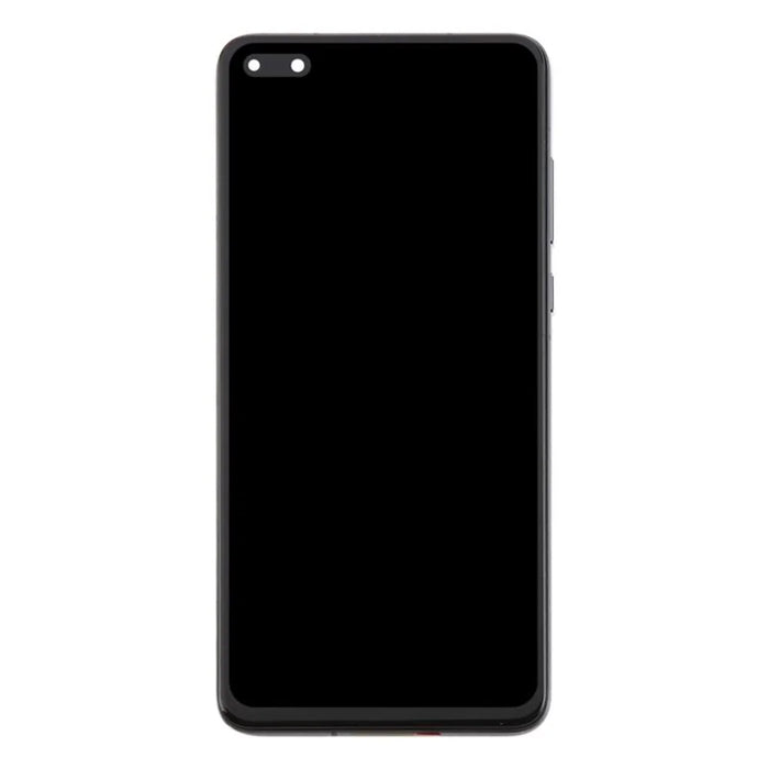 For Huawei P40 Grade C LCD Screen and Digitizer Assembly + Frame Part (TFT Technology) (Without Logo) - Black - 2