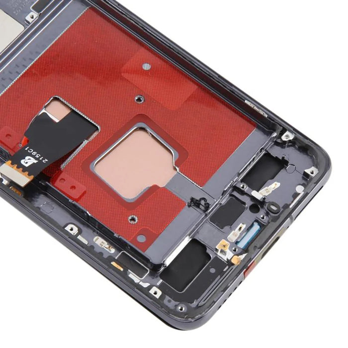 For Huawei P40 Grade C LCD Screen and Digitizer Assembly + Frame Part (TFT Technology) (Without Logo) - Black - 4