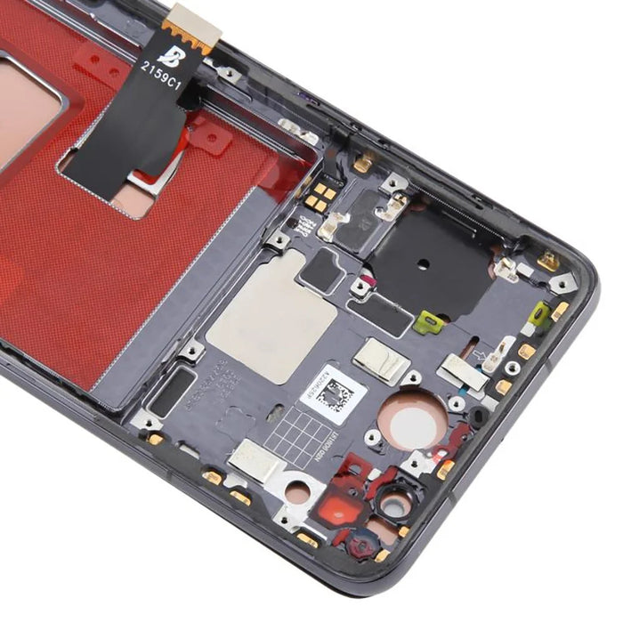 For Huawei P40 Grade C LCD Screen and Digitizer Assembly + Frame Part (TFT Technology) (Without Logo) - Black - 5