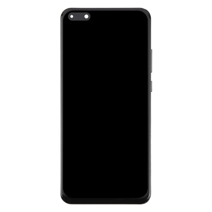 For Huawei P40 Pro Grade C LCD Screen and Digitizer Assembly + Frame Part (TFT Technology) (Without Logo) - Black - 2