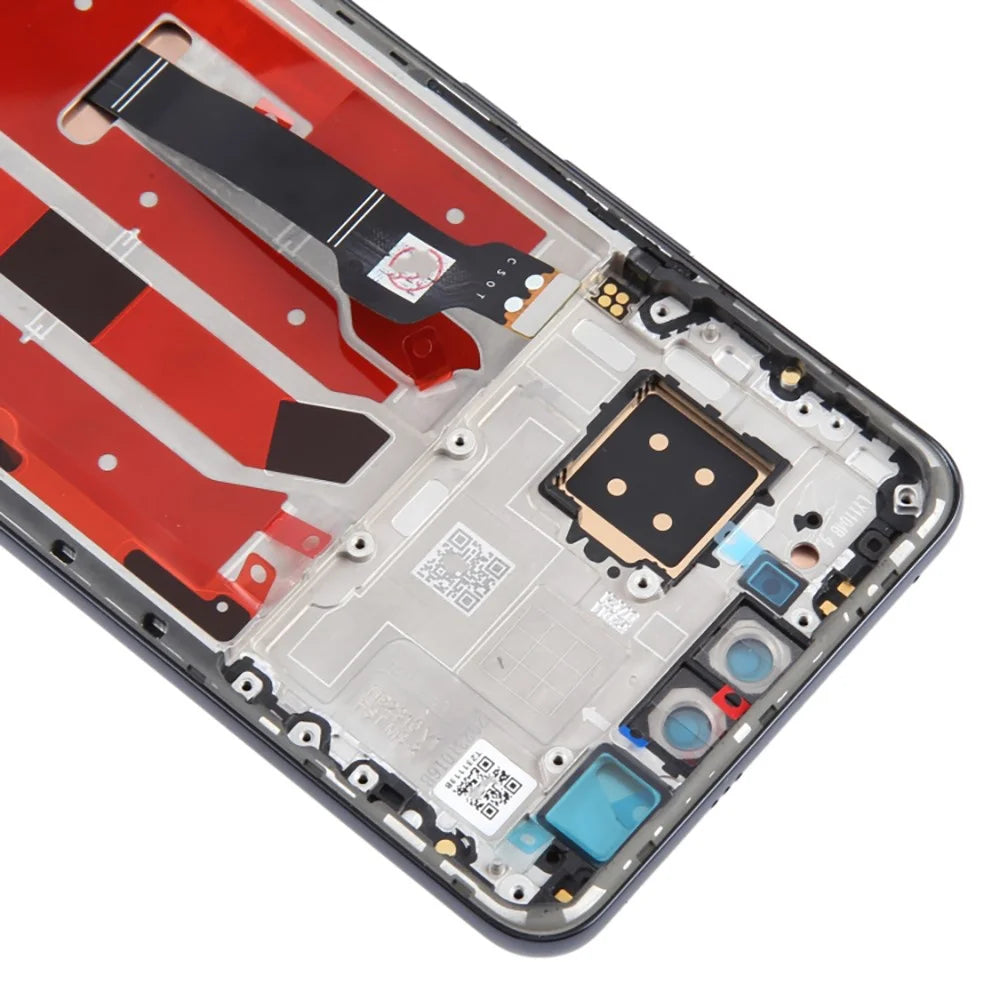 For Huawei nova 12 Pro 5G OEM Grade S OLED Screen and Digitizer Assembly + Frame (Without Logo) - Black - 4