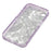 For iPhone 17e / 16e Case with Mirror IMD PC + TPU Phone Cover with Glass Lens Film - Feather Pattern / Purple - 7