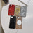 For iPhone 17e / 16e Magnetic Phone Case Glitter Electroplated TPU Frame PC Back Cover - Red - 5