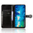 For Doogee Note 59 Pro  /  Note 59 Wallet Case Dot Pattern Imprint PU Leather Phone Cover - Black - 2