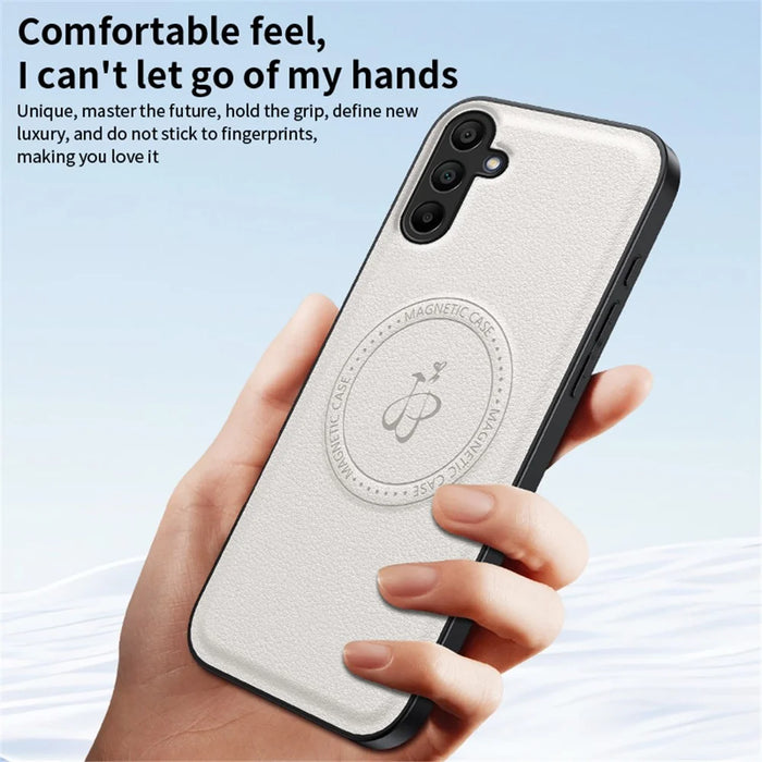 For Samsung Galaxy S25+ / S24+ Magnetic Case PU + TPU + PC Phone Back Cover Drop Resistant - Brown - 4