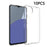 10Pcs  /  Pack For Sharp Aquos Wish5 Case Watermark Free TPU Protective Clear Phone Cover - 1