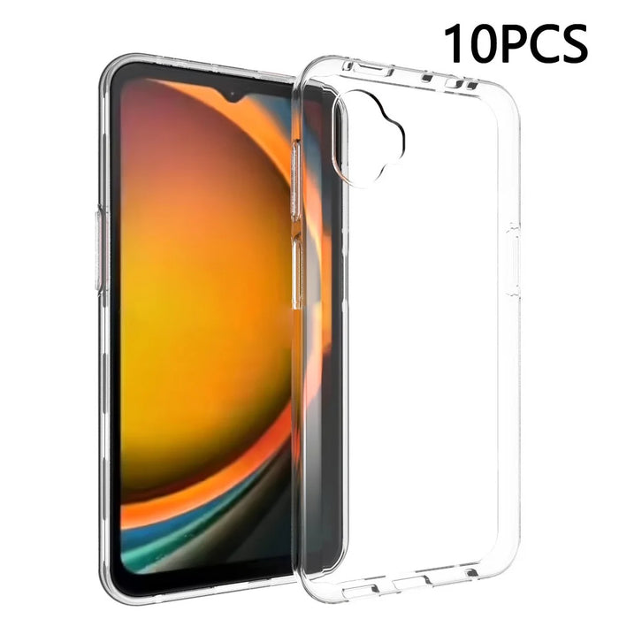 10Pcs  /  Pack For Samsung Galaxy XCover7 Pro Case Watermark Free TPU Protective Clear Phone Cover - 1