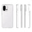 10Pcs  /  Pack For OnePlus 13T 5G Case Watermark Free TPU Protective Clear Phone Cover - 6