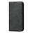 For iPhone 14 Pro Calf Texture PU Leather Wallet Case Magnetic Auto-absorbed Shockproof Flip Stand Cover - Black - 6