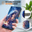 For iPhone 16 Pro Max Leather Case Pattern Printing Wallet Stand Anti Drop Phone Cover - Thunder Tiger - 4
