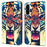For Samsung Galaxy A15 5G  /  4G Leather Case Pattern Printing Wallet Stand Anti Drop Phone Cover - Tiger - 1