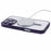 WANLONFENG For iPhone 16 Pro Magnetic Case  Full Protection Electroplated TPU Cover with Tempered Glass - Dark Purple - 5