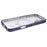 WANLONFENG For iPhone 16 Plus Magnetic Case  Full Protection Electroplated TPU Cover with Tempered Glass - Dark Purple - 6