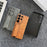 SOFFNI For Samsung Galaxy S24 Ultra Case Wrist Strap Kickstand Litchi Texture Leather Back Cover - Black - 7