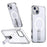 For iPhone 15 Case Compatible with MagSafe Kickstand TPU + Acrylic Phone Cover - Transparent - 1