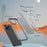 For iPhone 14 Pro Case Compatible with MagSafe Kickstand TPU + Acrylic Phone Cover - Titanium Grey - 5