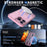 For iPhone 13 Pro Case Compatible with MagSafe Kickstand TPU + Acrylic Phone Cover - Pink - 2