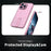 For iPhone 13 Pro Case Compatible with MagSafe Kickstand TPU + Acrylic Phone Cover - Pink - 4