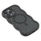For iPhone 15 Pro Max Case Compatible with MagSafe TPU + PC Phone Back Cover Skin Touch Wave Shape - Black - 5