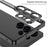 For Samsung Galaxy S23 Ultra Bumper Cases Metal Frame Heat Dissipation Cover with Camera Lens Protector - Black - 5