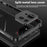 For Asus ROG Phone 9 Pro 5G  /  Phone 9 5G Bumper Cases Metal Frame Heat Dissipation Cover with Camera Lens Protector - Black - 5