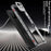 For Asus ROG Phone 9 Pro 5G  /  Phone 9 5G Bumper Cases Metal Frame Heat Dissipation Cover with Camera Lens Protector - Black - 7