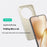 For vivo X200s 5G Liquid Silicone Magnetic Case Skin-Touch Phone Cover - White - 3