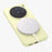 For vivo X200s 5G Liquid Silicone Magnetic Case Skin-Touch Phone Cover - White - 5
