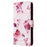 For Samsung Galaxy A36 5G Case Lacquered Marble Pattern Leather Phone Cover - Rose Gold - 7