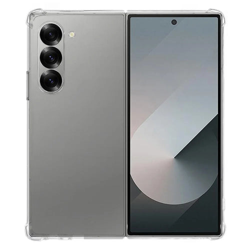 KALEBOL For Samsung Galaxy Z Fold6 5G Case 1.5mm TPU Transparent Anti-Drop Phone Cover - 1