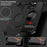 For iPhone 16 Pro Max Case PC + Metal Boardless Phone Back Cover with Kickstand - Black - 5