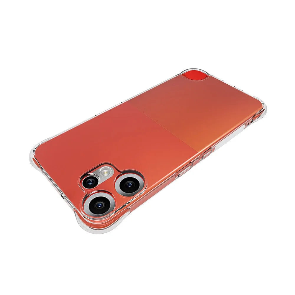 WANLONFENG For Nothing CMF Phone 2 Pro TPU Case  WL2 Series 2.0mm Phone Cover with 2Pcs Tempered Glass Films - Transparent - 3