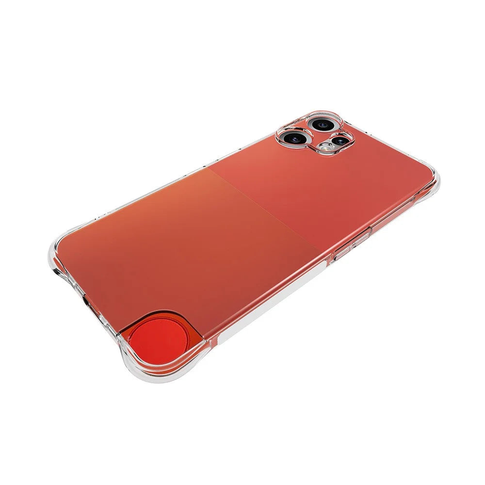 WANLONFENG For Nothing CMF Phone 2 Pro TPU Case  WL2 Series 2.0mm Phone Cover with 2Pcs Tempered Glass Films - Transparent - 4