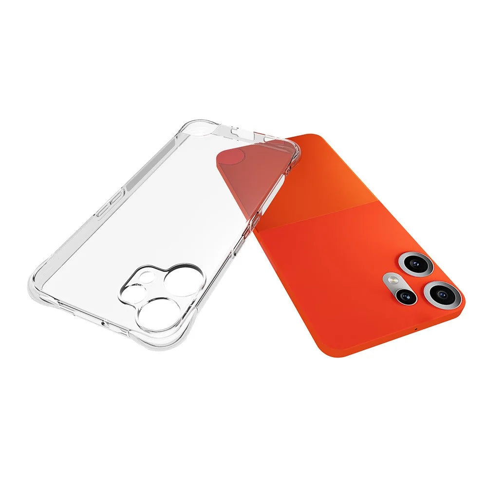 WANLONFENG For Nothing CMF Phone 2 Pro TPU Case  WL2 Series 2.0mm Phone Cover with 2Pcs Tempered Glass Films - Transparent - 5
