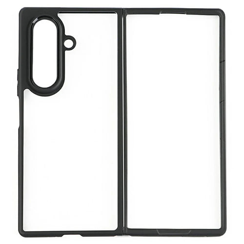 For Samsung Galaxy Z Fold7 5G Case Shockproof PC + TPU Clear Back Phone Cover - 1