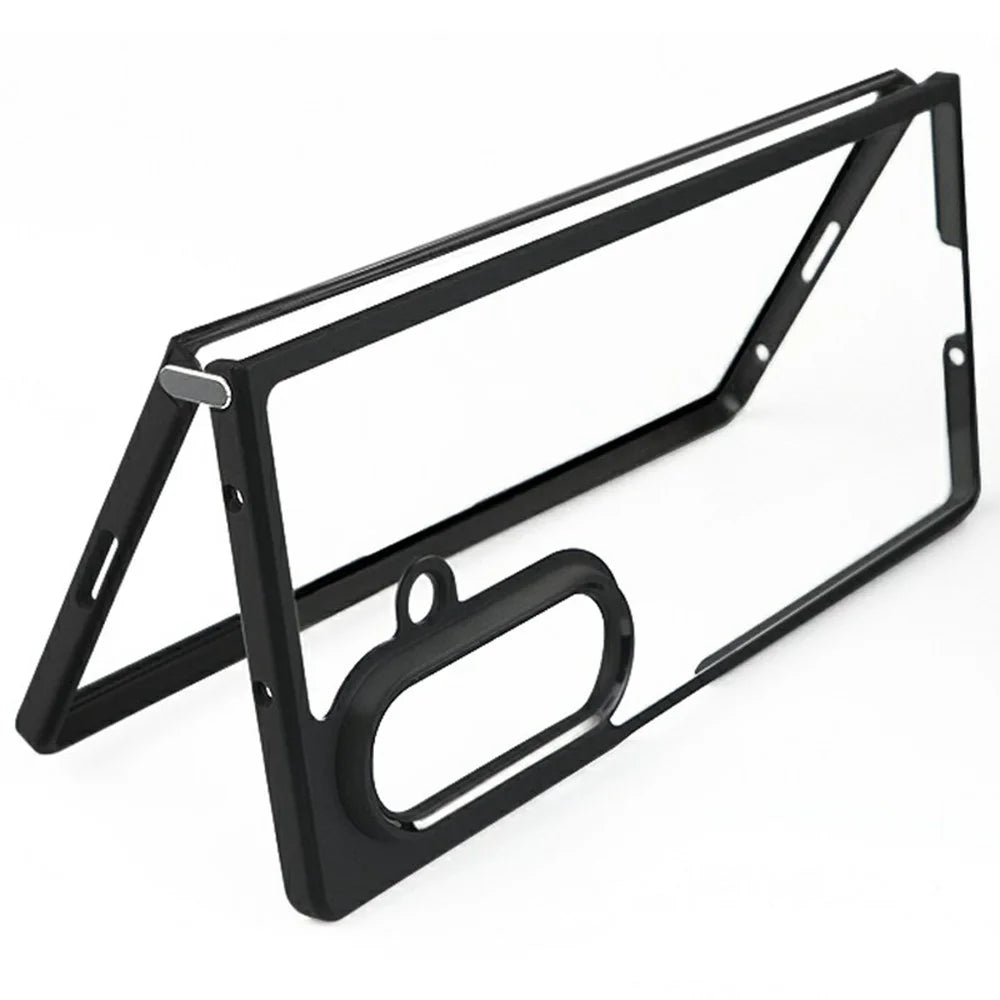 For Samsung Galaxy Z Fold7 5G Case Shockproof PC + TPU Clear Back Phone Cover - 3