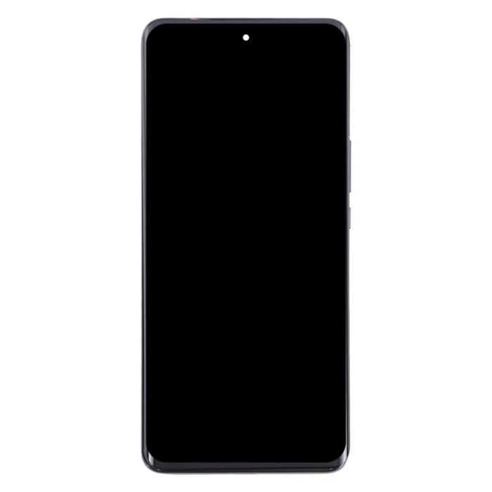 For Honor X9b 5G OEM Grade S AMOLED Screen and Digitizer Assembly + Frame (Without Logo) - Black - 2