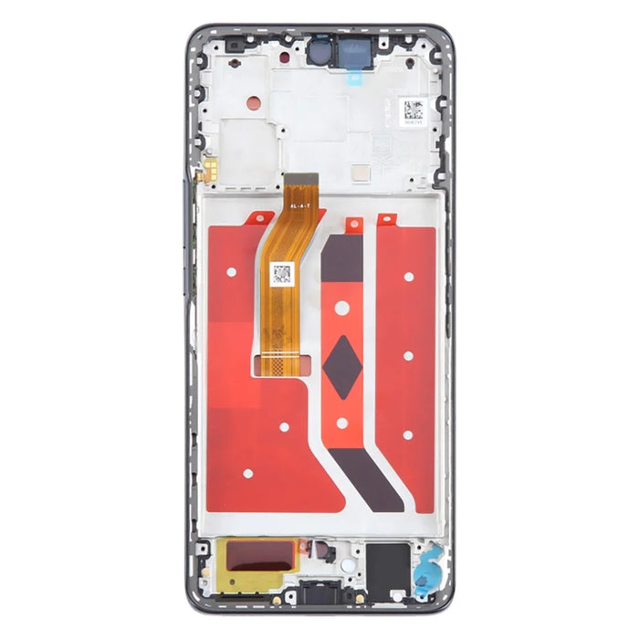 For Honor X9b 5G OEM Grade S AMOLED Screen and Digitizer Assembly + Frame (Without Logo) - Black - 3