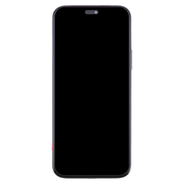 For Honor X50i+ 5G OEM Grade S AMOLED Screen and Digitizer Assembly + Frame (Without Logo) - Black - 2