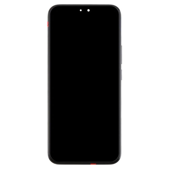 For Honor X60i 5G OEM Grade S AMOLED Screen and Digitizer Assembly + Frame (Without Logo) - Black - 2