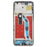 For Honor X60i 5G OEM Grade S AMOLED Screen and Digitizer Assembly + Frame (Without Logo) - Black - 3