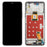 For Honor X60 5G Grade C LCD Screen and Digitizer Assembly + Frame (Without Logo) - Black - 1
