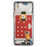 For Honor X60 5G Grade C LCD Screen and Digitizer Assembly + Frame (Without Logo) - Black - 3