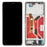 For Honor X60 Pro 5G OEM Grade S AMOLED Screen and Digitizer Assembly + Frame (Without Logo) - Black - 1