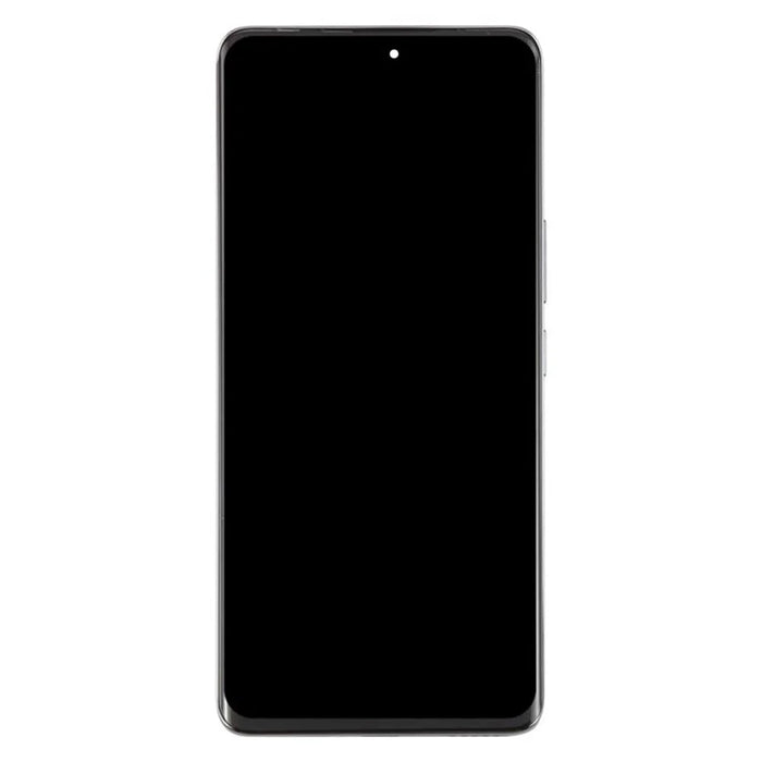 For Honor X60 Pro 5G OEM Grade S AMOLED Screen and Digitizer Assembly + Frame (Without Logo) - Black - 2