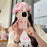 For iPhone 16 Pro Max Silicone Case Cute 3D Cartoon Carrot Rabbit Design Shockproof Phone Back Cover - 2