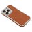 For iPhone 14 Pro Case Compatible with MagSafe Electroplating Edge PU + TPU + PC Phone Back Cover - Brown - 6
