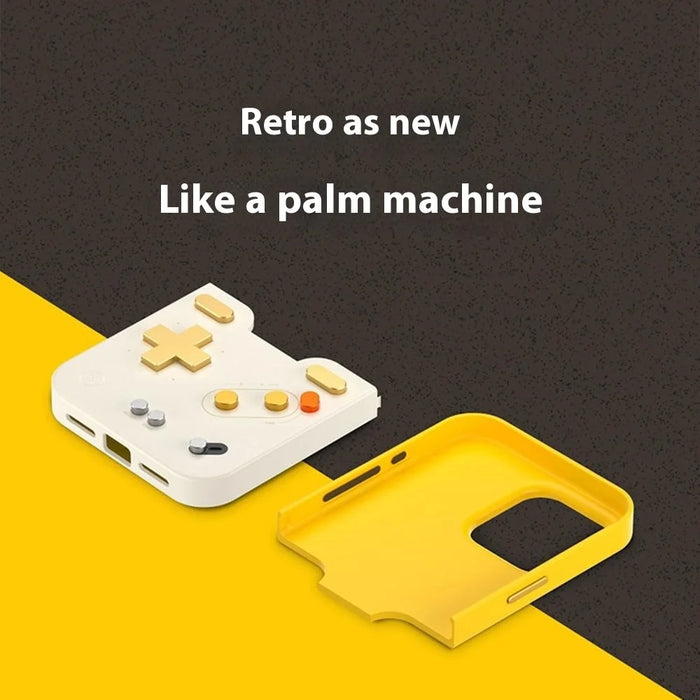BITMOLAB GAMEBABY For iPhone 15 Pro Max Case Retro Handheld Game Console Design Phone Cover - 3