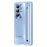 For Samsung Galaxy Z Fold7 5G Case Kickstand Hinge PC Phone Cover with Tempered Glass Film, Stylus - Blue - 2