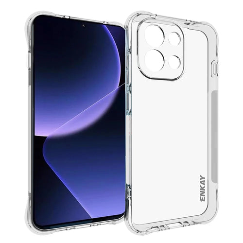 ENKAY HAT PRINCE For OnePlus 13T 5G Clear Phone Case   Shockproof Anti-slip TPU Cover - Transparent - 1